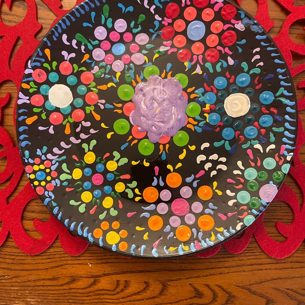 Hand-painted Large Decorative Design - Picture 9 of 11
